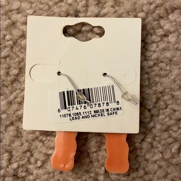 Bacon Earrings - Picture 3 of 3